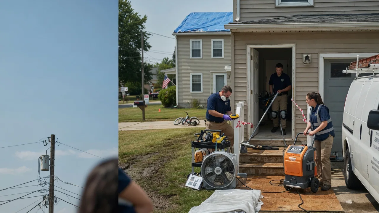 Water Damage Repair in Wake, VA near me